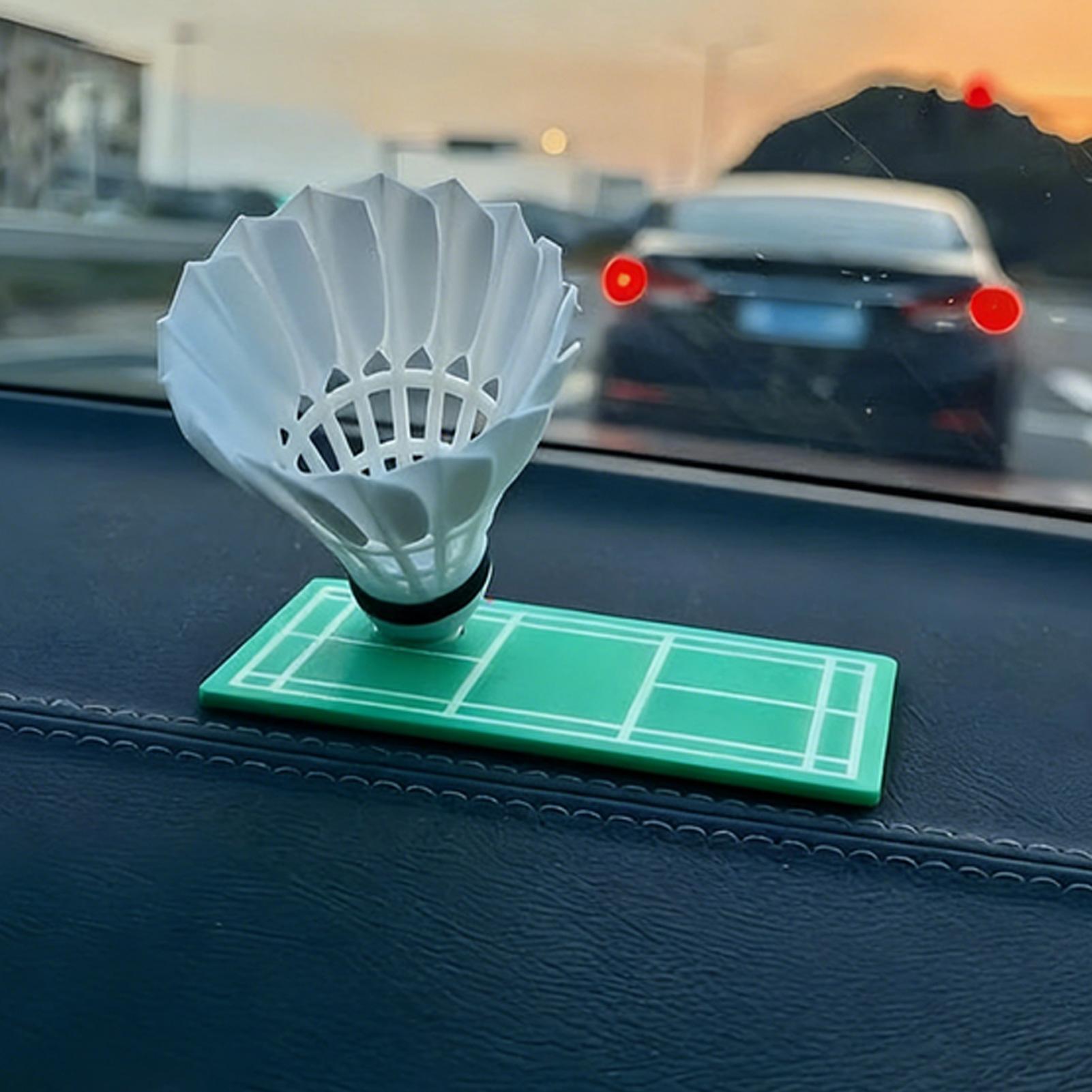 Badminton Shuttlecock - Вращающийся на 360 градусов автомобильный декор: