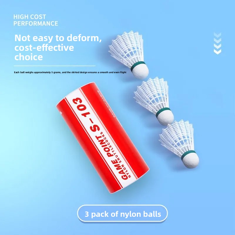 Badminton Shuttlecock - 1 упаковка, 3 шт. в упаковке,
