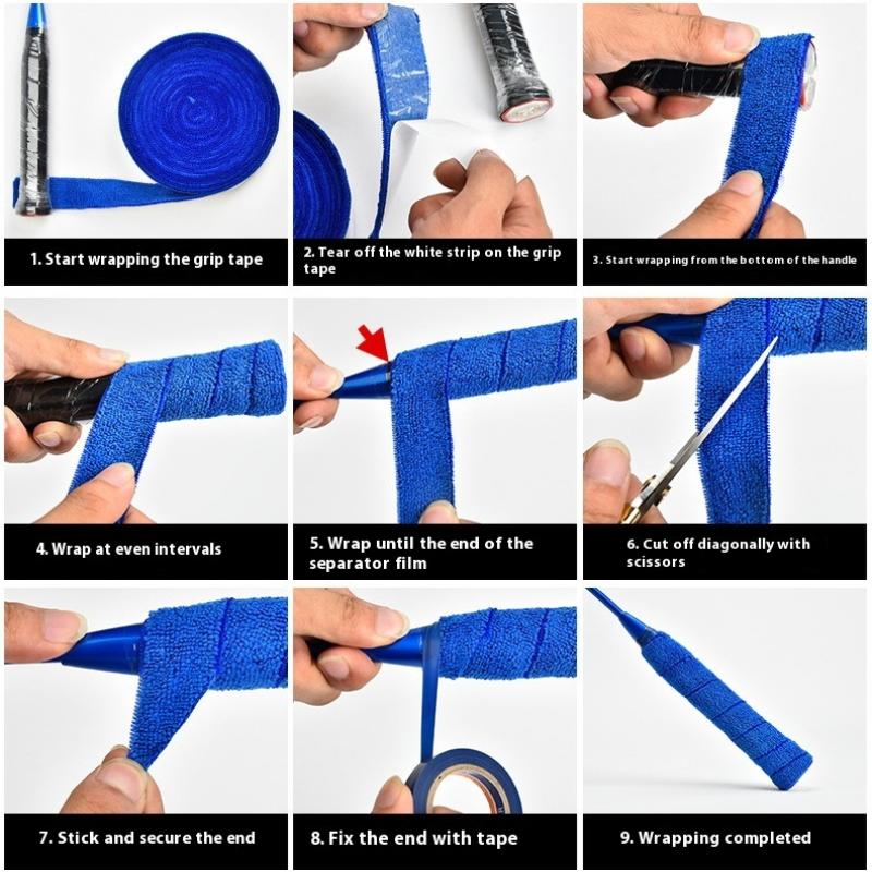 Новый комплект (1 шт.) 5м/10м  – обзор и цена Badminton Grip Tape